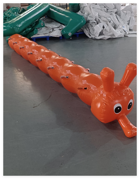 Custom Inflatable Caterpillar for Team Building Games - Image 3