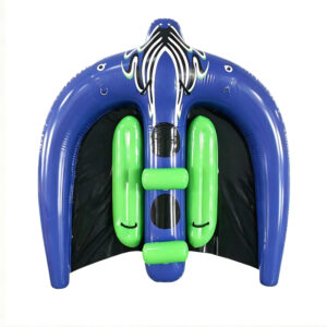 Inflatable Manta Ray Fish Towable Toy for Water Sports, Lake Fun & Beach Adventures
