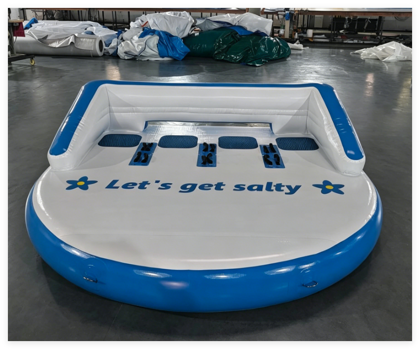 Commercial Custom Inflatable Towable Deck Tube - Image 2