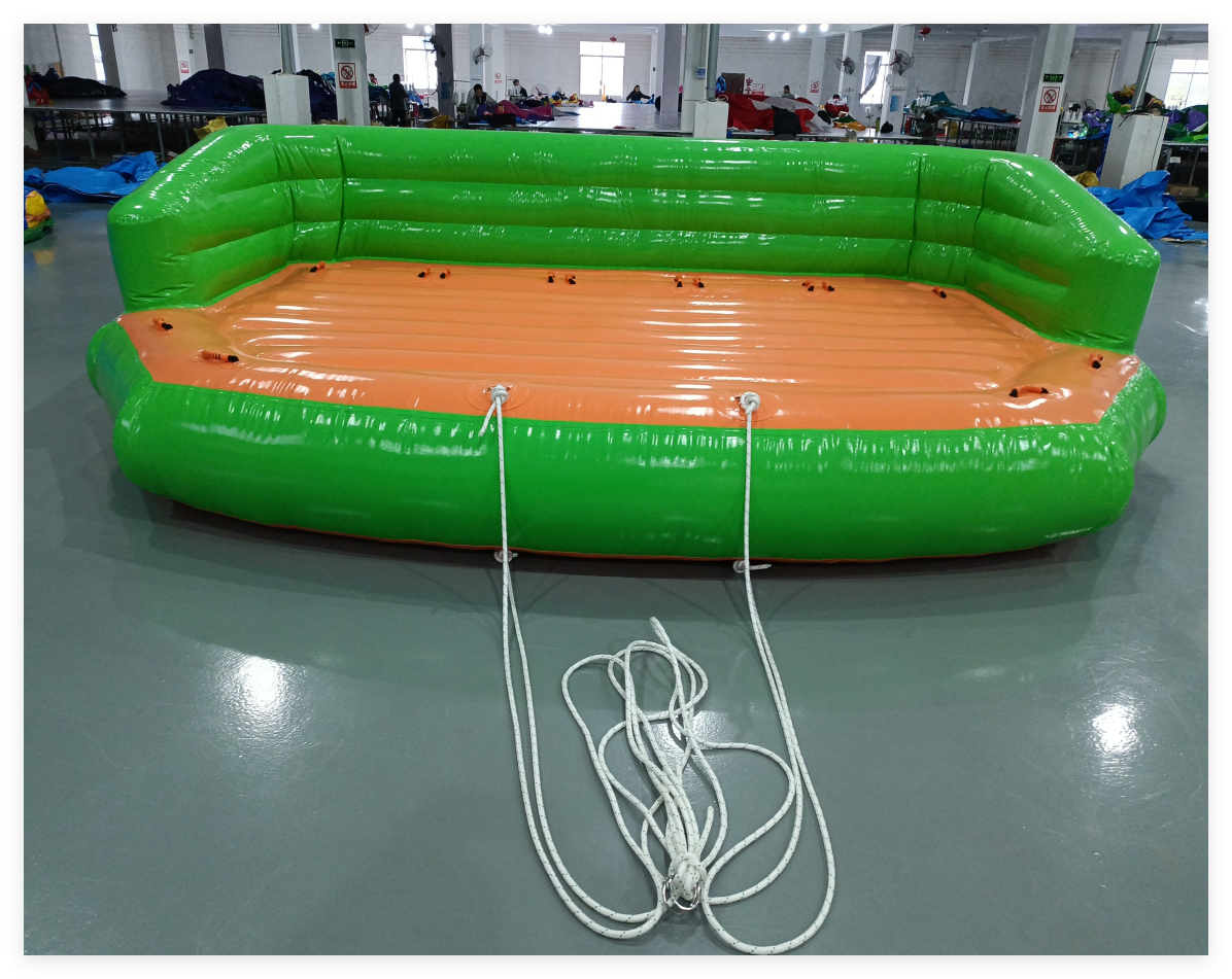 Towable Inflatable Sofa Boat for Water Sports, Lake Fun and Family Recreation - Image 2
