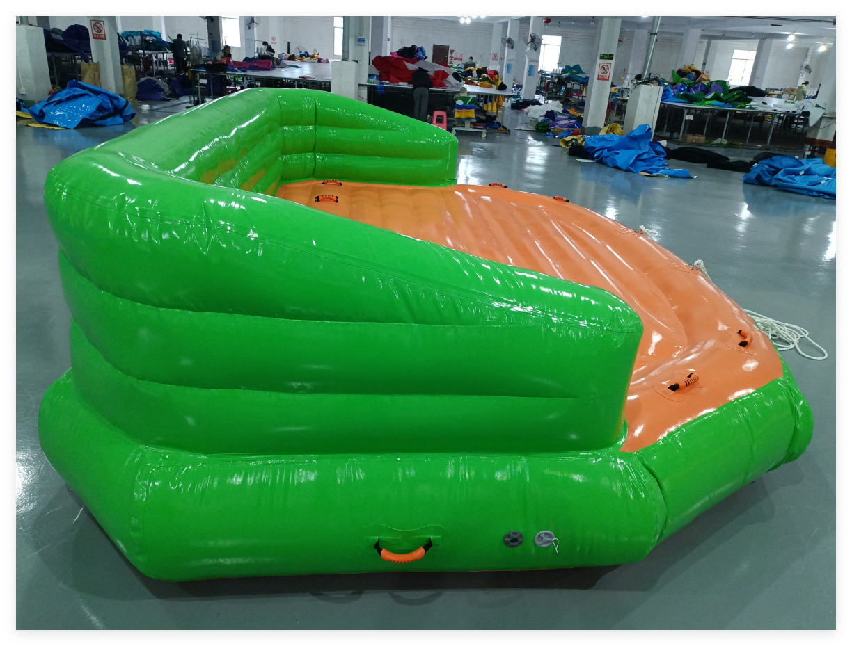 Towable Inflatable Sofa Boat for Water Sports, Lake Fun and Family Recreation - Image 4