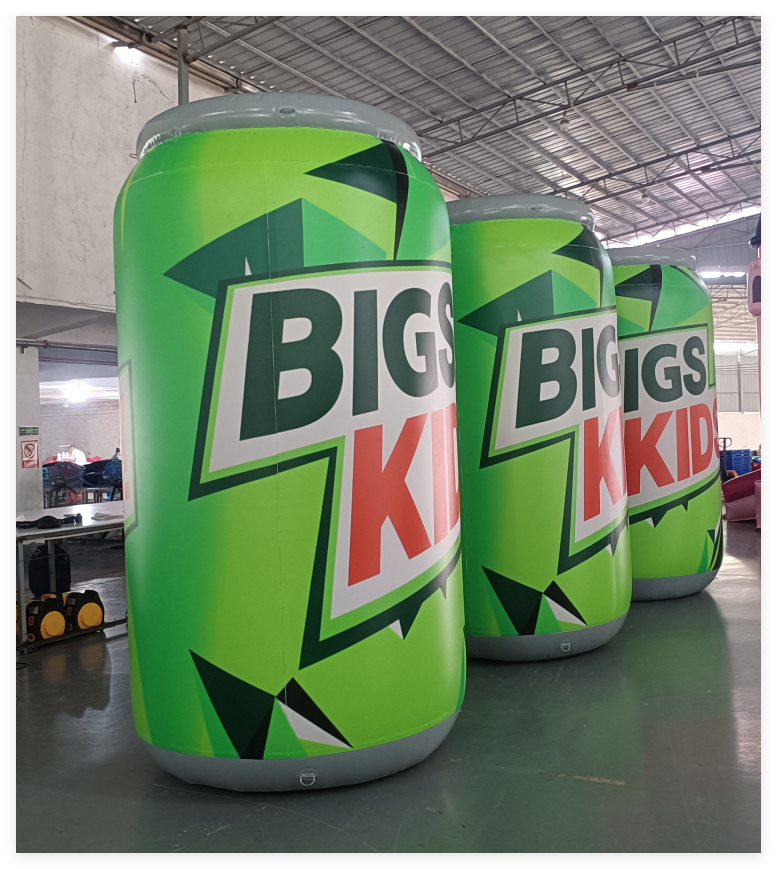 Custom Giant Sealed Inflatable Can for Brand Promotion and Advertising - Image 3
