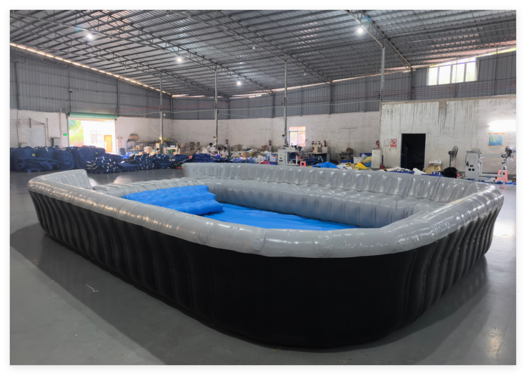 0.9mm PVC Tarpaulin Inflatable Sofa Pool