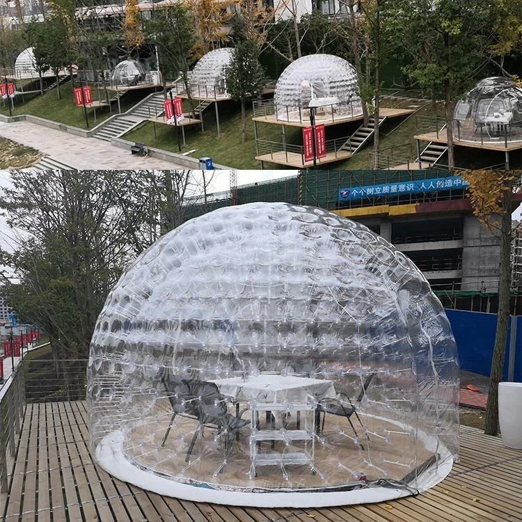 Clear Inflatable Igloo Dome Tent For Party Camping - Image 3
