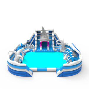 Inflatable Shark Land Water Park LWP04