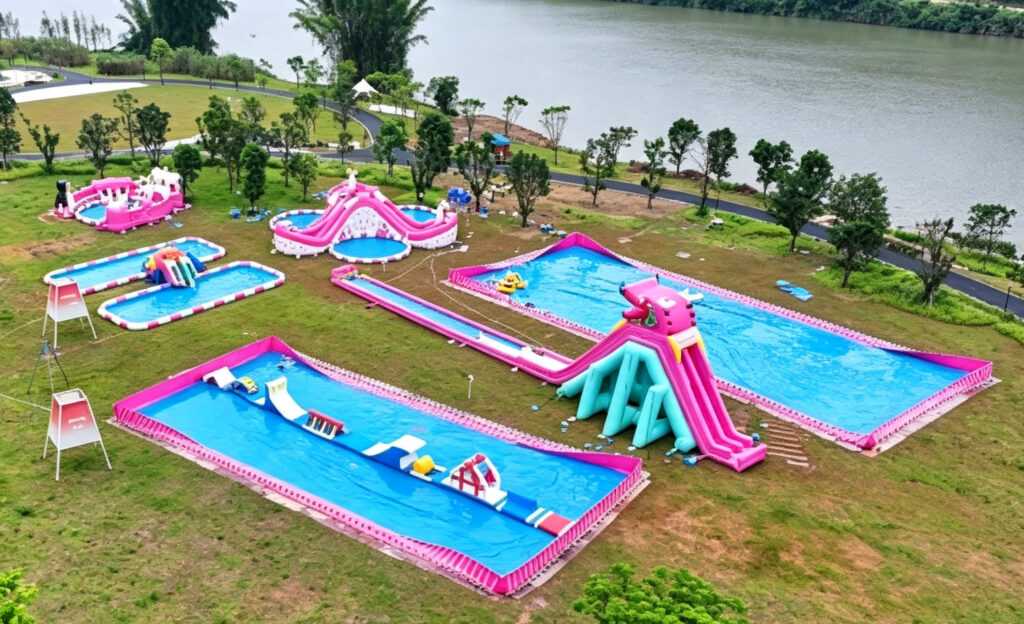 Inflatable Land Water Park