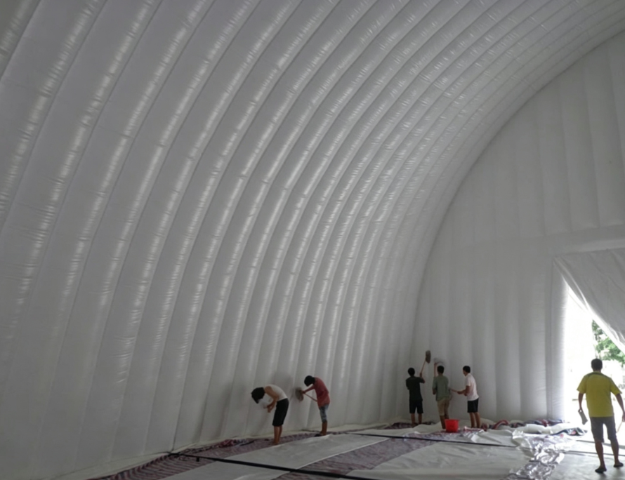 Giant Inflatable Warehouse Hangar Tent - Image 3